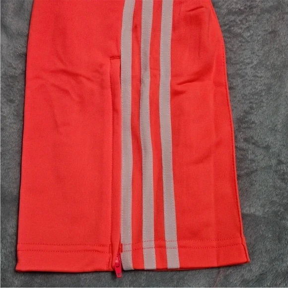 RETRO Adidas Originals Firebird Track Pant Coral/White BRAND NEW - Picture 12 of 12